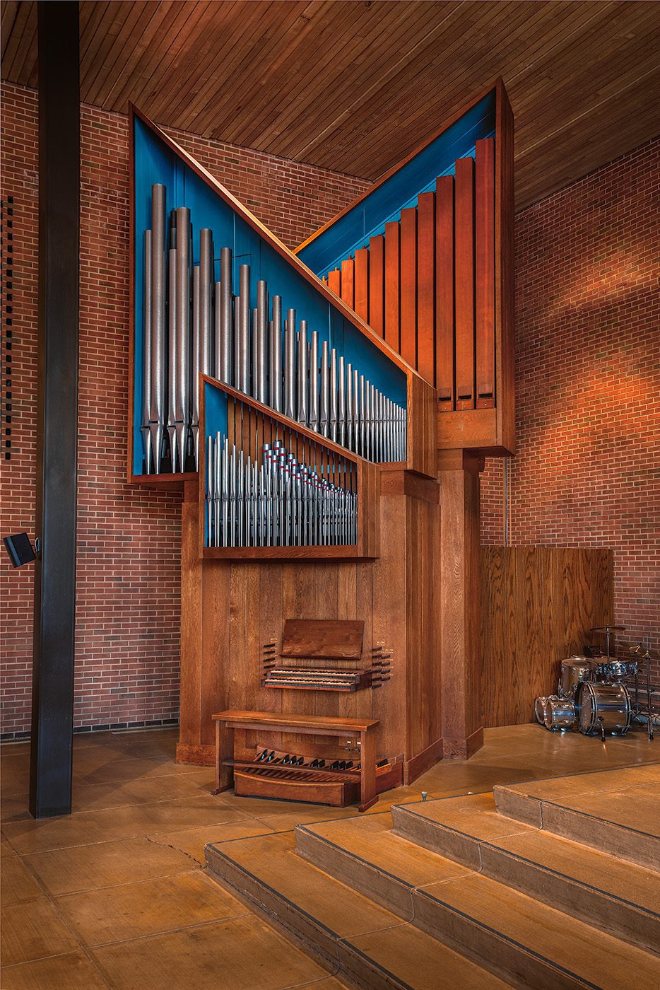 a group picture of the adult choir.